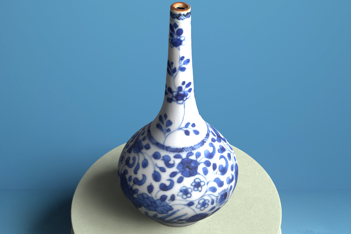 bottle-shaped vase image