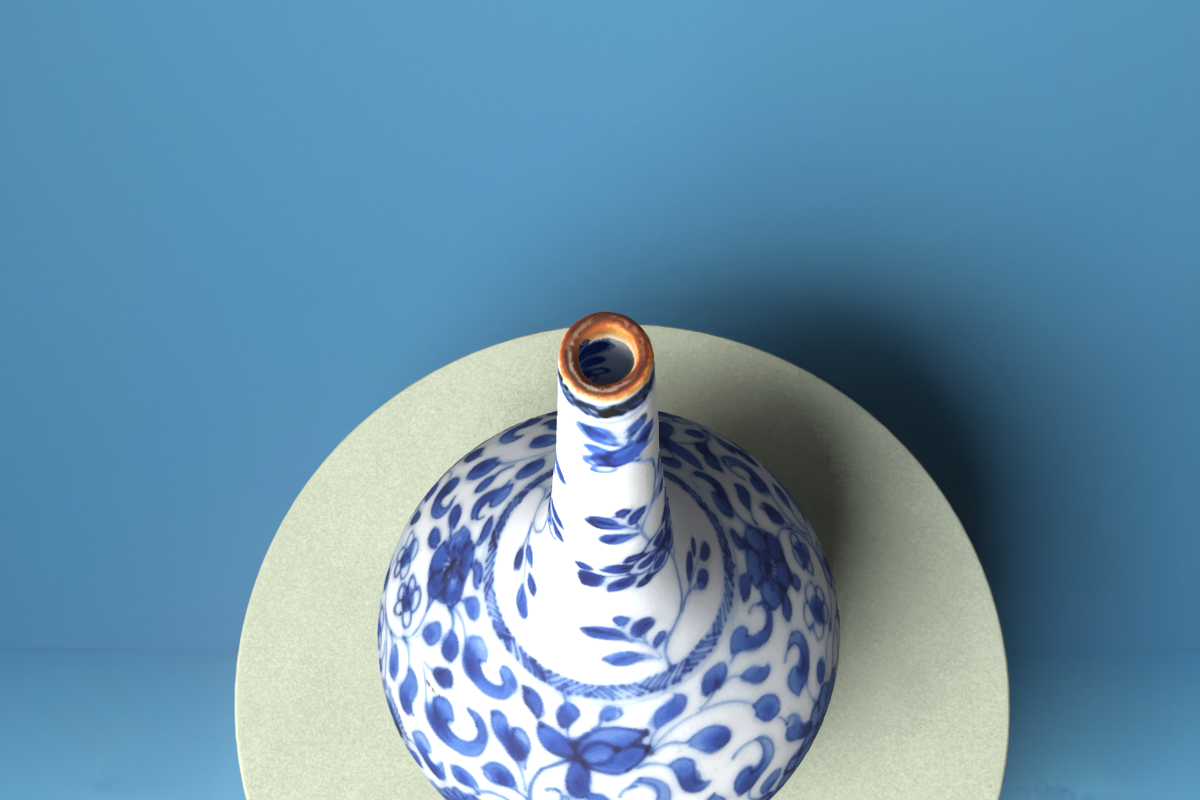 bottle-shaped vase image