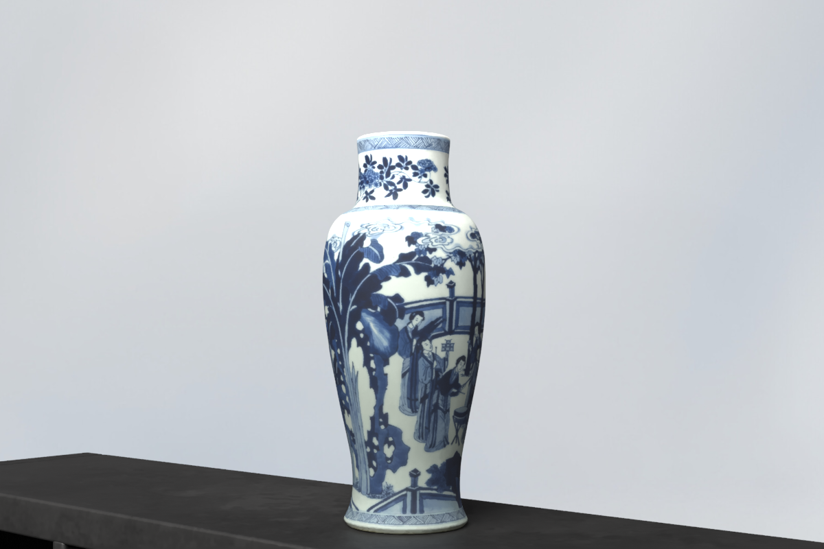 bottle-shaped vase image