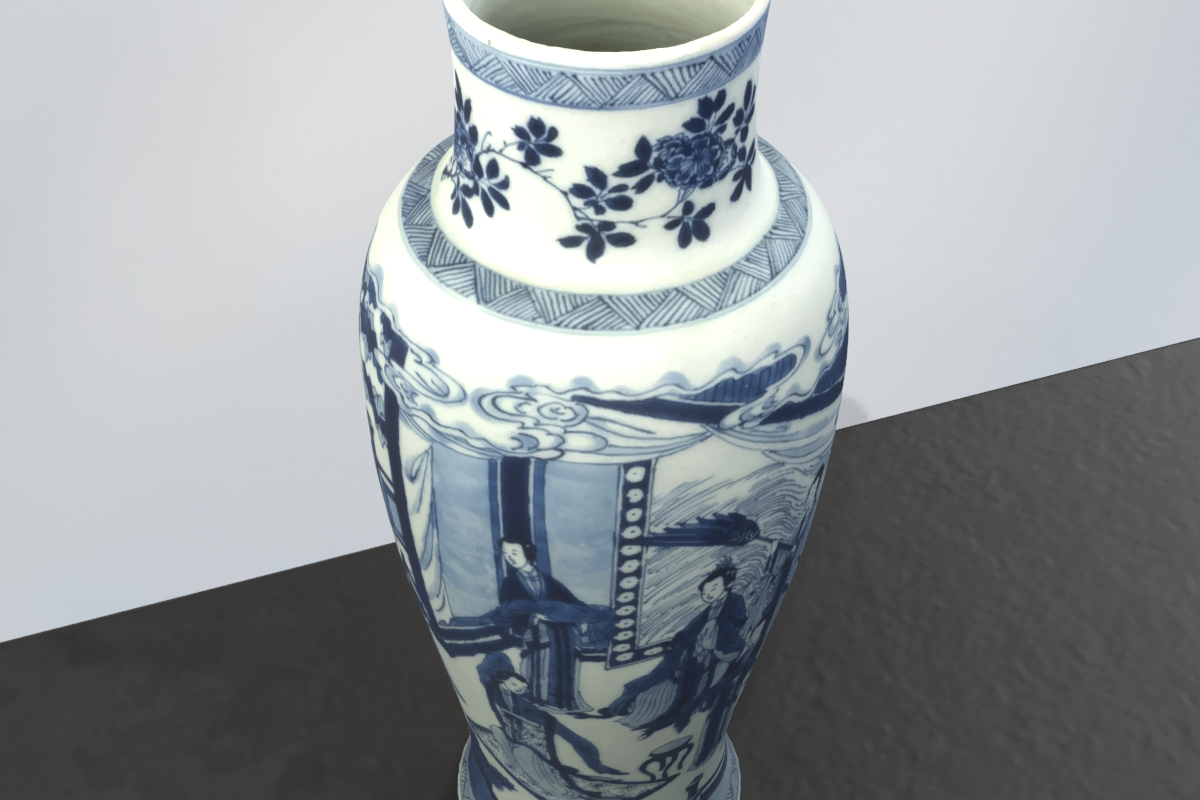 bottle-shaped vase image